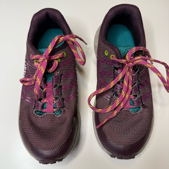 Merrell Moab Flight Low Kids' Purple and Pink Sneakers Size 11 GUC - Picture 1 of 6